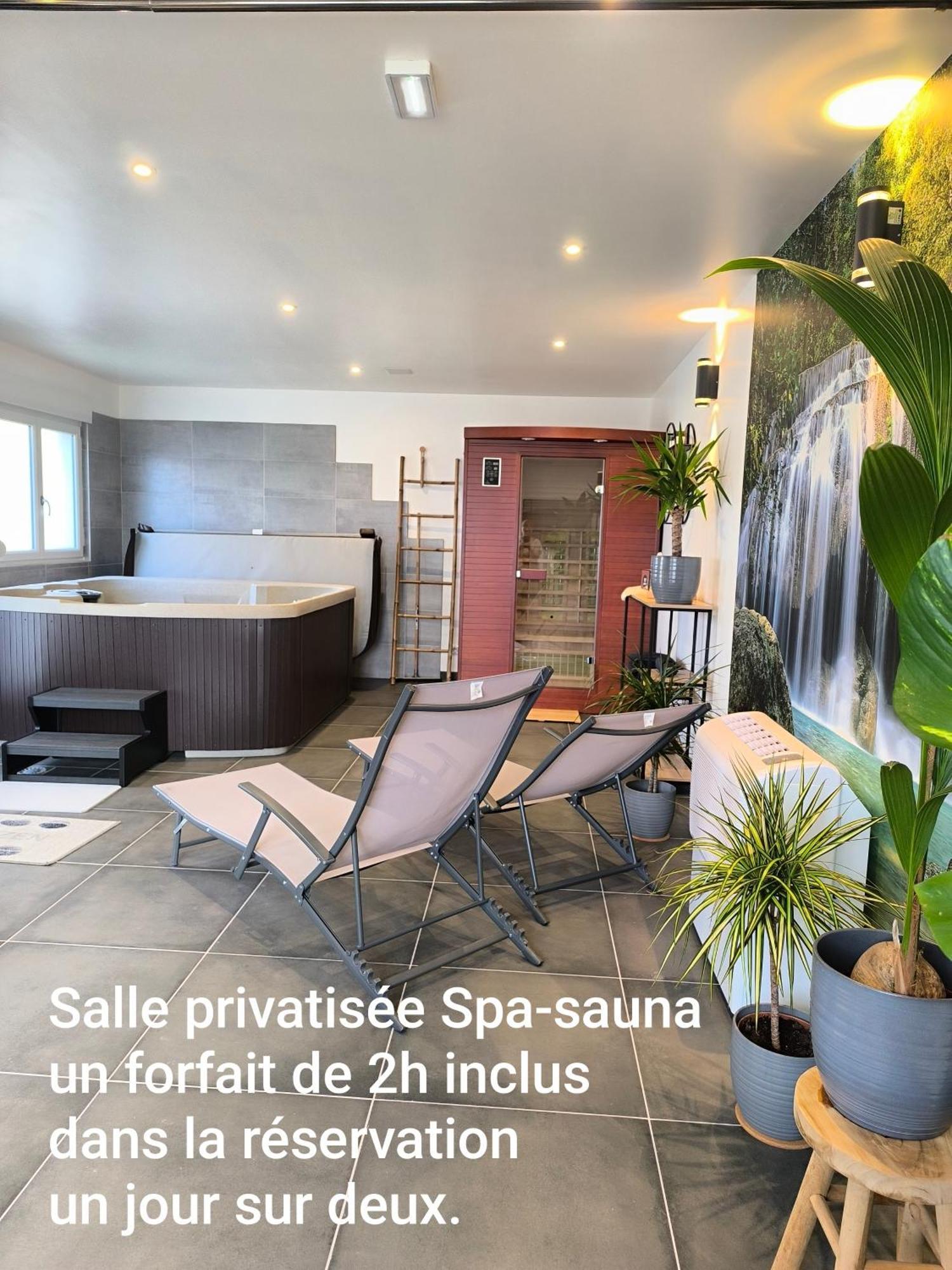 Gite Bonheur Et Charme Spa-Sauna Forfait 2H Inclus Kintzheim Zewnętrze zdjęcie